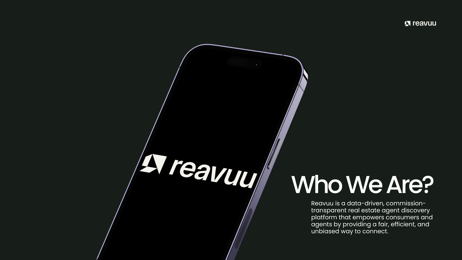 Reavuu investor pitch deck platform overview slide 3