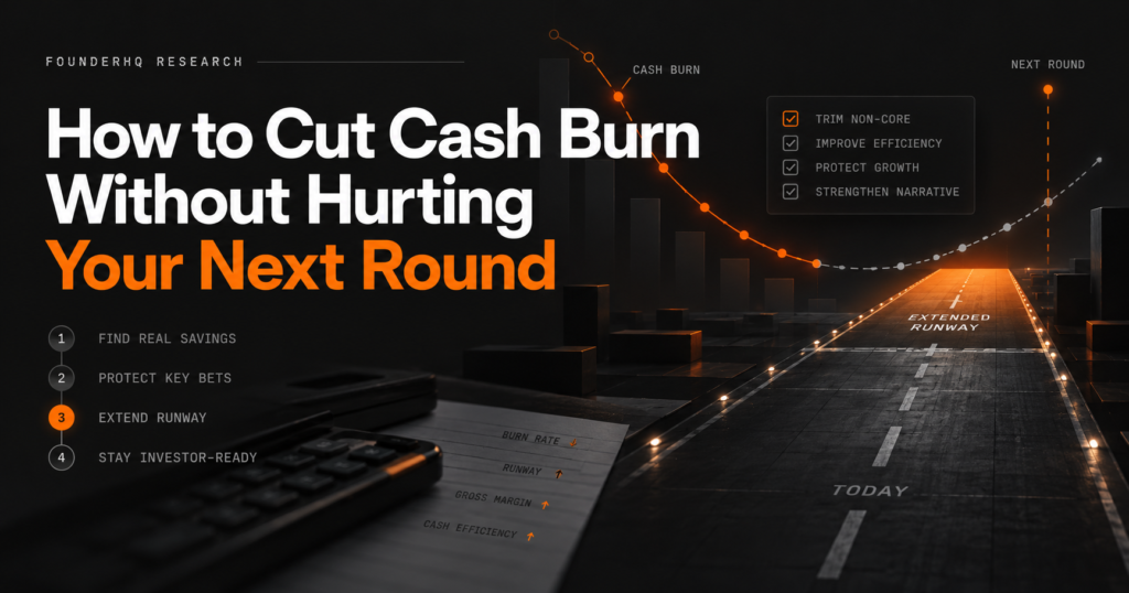 Use this runway calculator to cut startup burn, extend runway, and protect the metrics investors will examine in your next round.